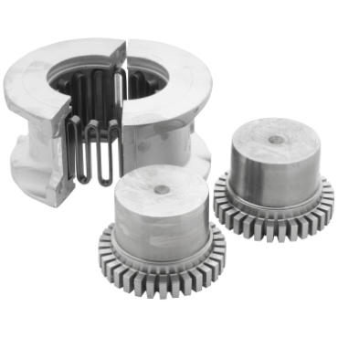 Dodge/Falk hydraulic coupler - complete - all 3 pieces