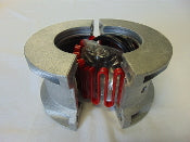 Dodge/Falk hydraulic coupler - grid & cover