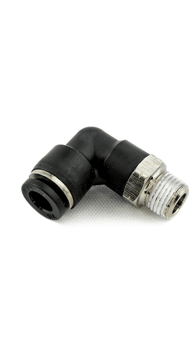 Male Swivel Elbow 1/4” x 1/8”