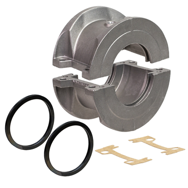 Dodge/Falk hydraulic coupler - grid & cover