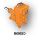 B69880 - Berkeley B4ZRKS pump CW 4x4 threaded case